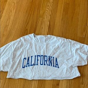 California Crop Tee
